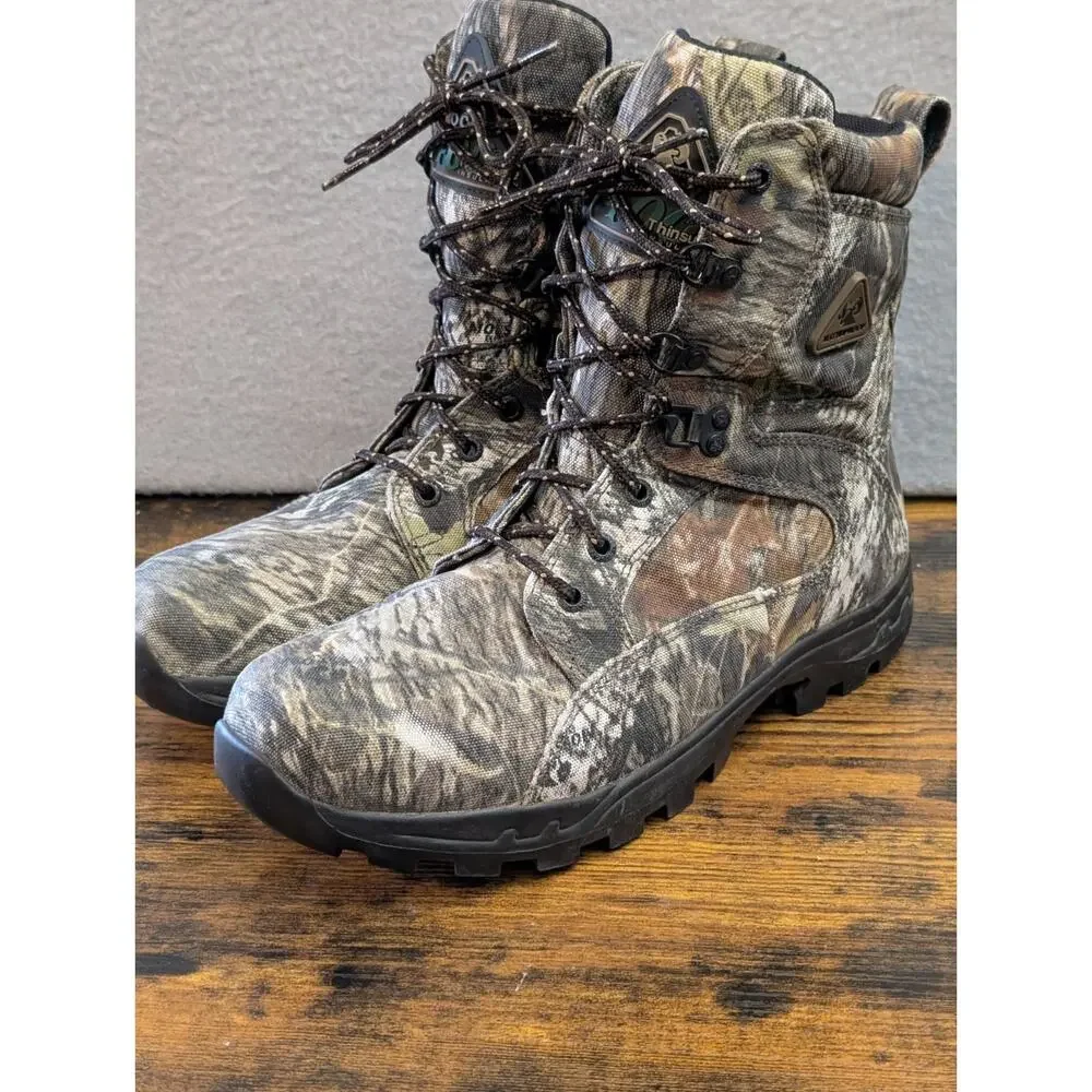 Rocky Boots Mens 8 Camo 8 Inch Pro Lite Never Worn